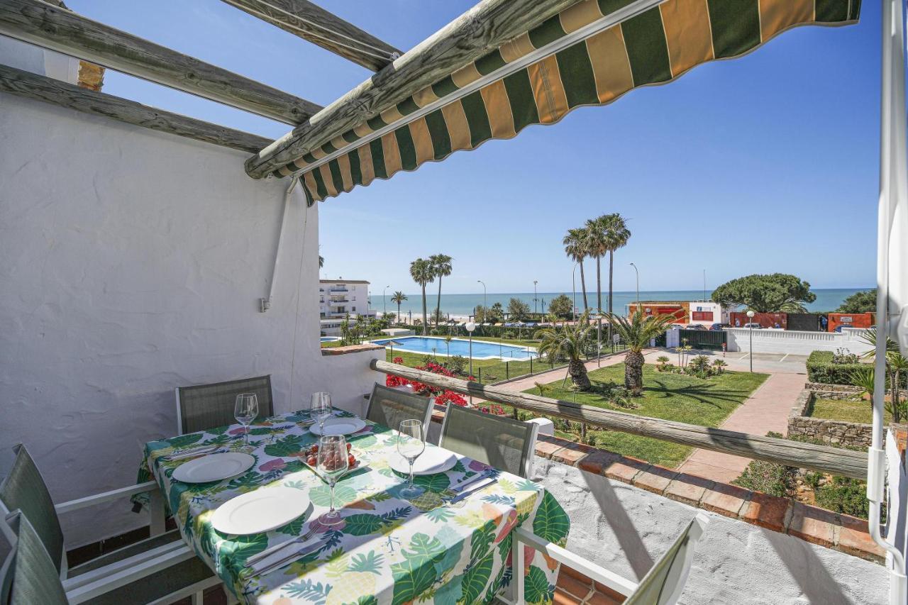 Apartamento En La Barrosa Vista Mar Daire Chiclana de la Frontera Dış mekan fotoğraf
